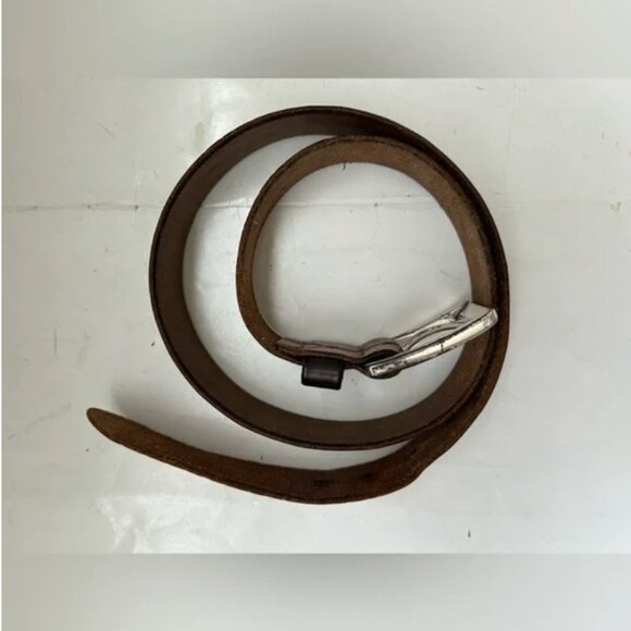 Phantasmagoria Leather made in USA Brown men’s belt size 36 - Picture 5 of 9